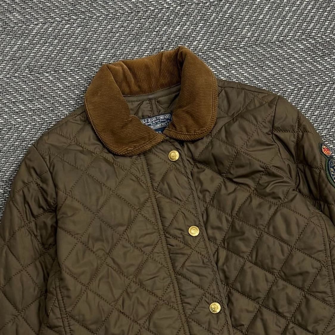 폴로 랄프로렌 숄더 패치 퀄팅 자켓 V0519 상품이미지3