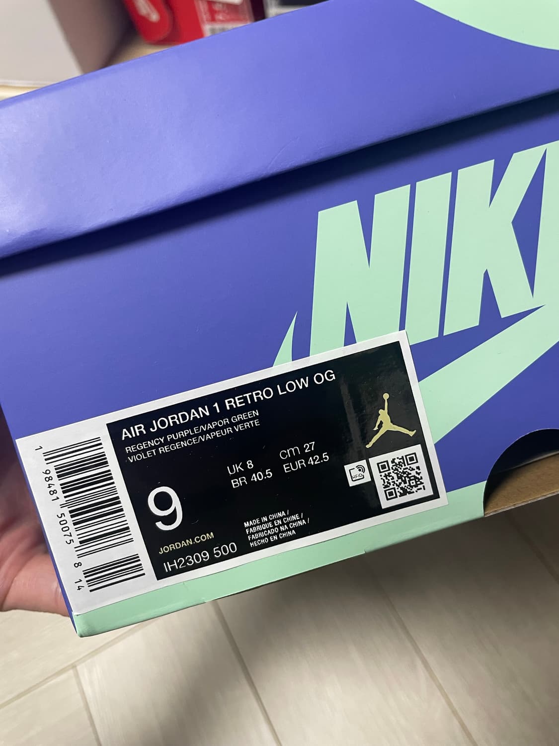 조던1 x 자이언 윌리엄슨 270 상품이미지3