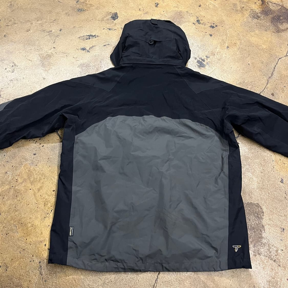 [정품/XL] 컬럼비아 고어텍스 블랙 그레이 바람막이 b16 상품이미지4