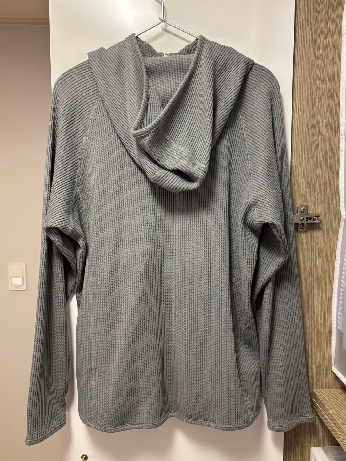 jichoiCOMFORT 24-001 WAFFLE ZIP HOODIE 상품이미지4