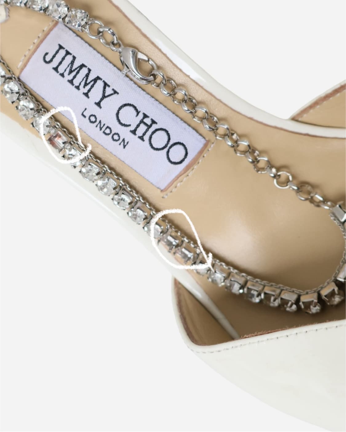 Jimmy Choo Crystal Strap Slingback Pumps 상품이미지5