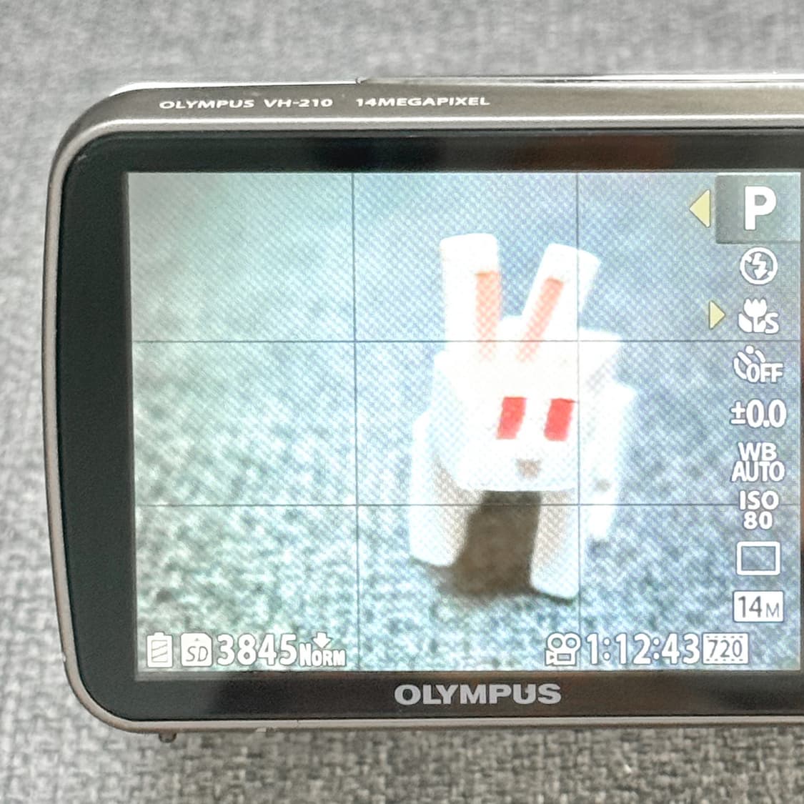 올림푸스 VH-210 화이트 빈티지디카 상품이미지5
