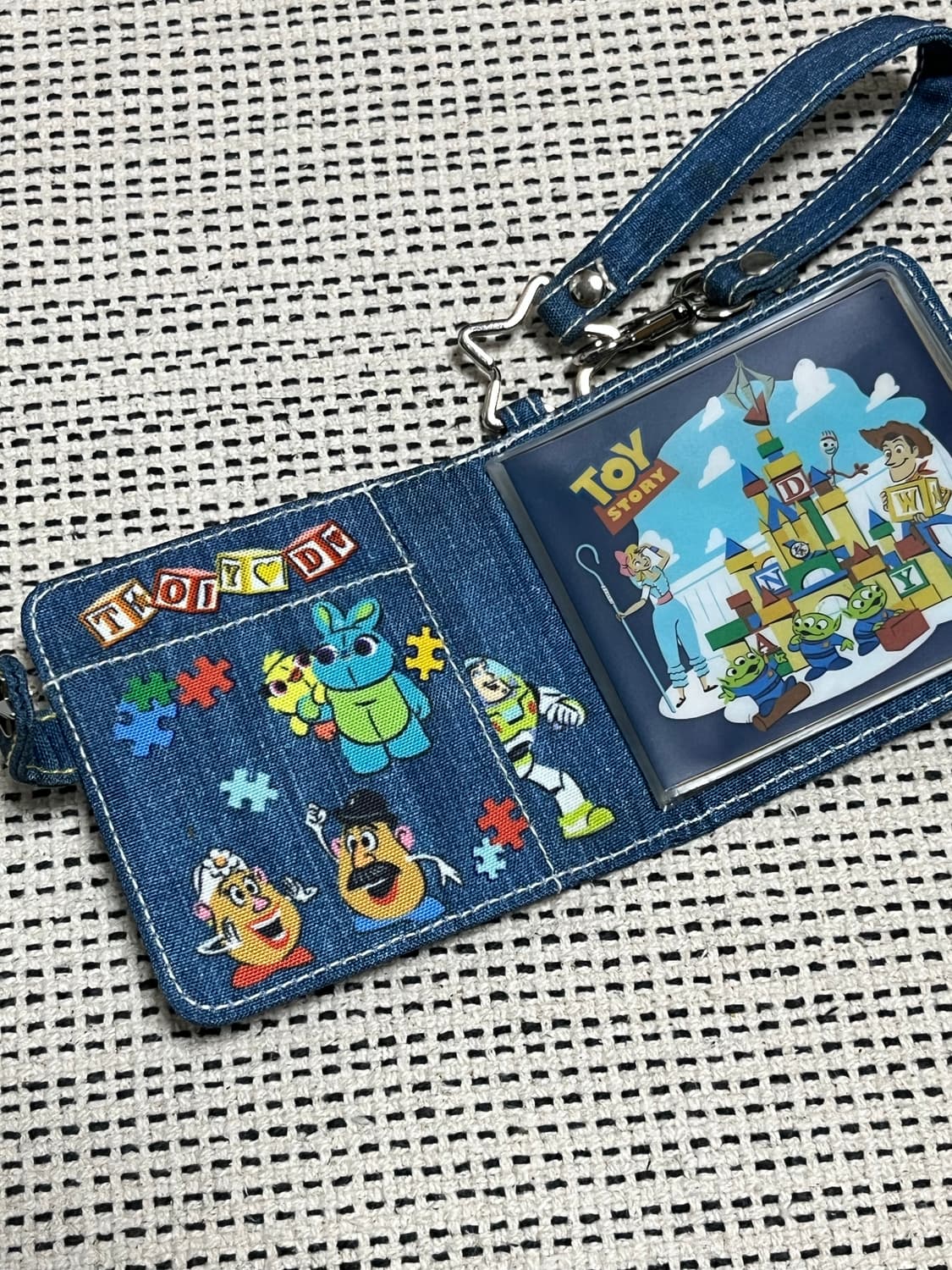 토이스토리 데님 지갑 상품이미지3