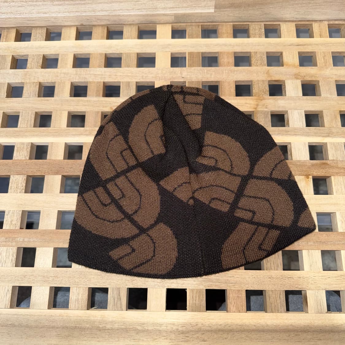 노스페이스 패턴 스컬캡 비니 상품이미지2