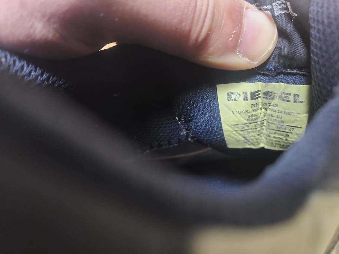 디젤 스니커즈270(265추천) 상품이미지10