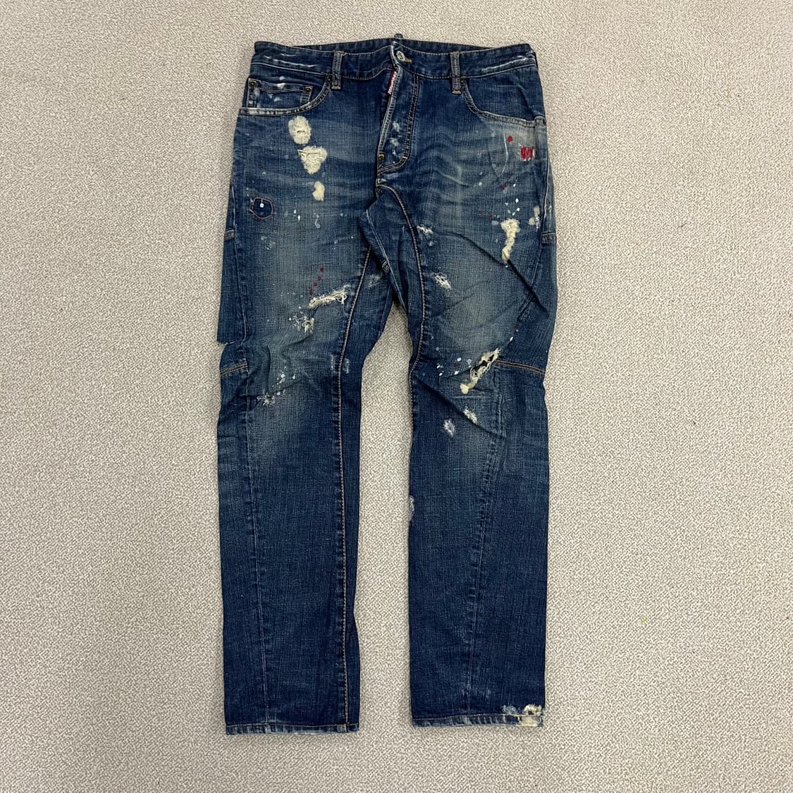 52 디스퀘어드2 페인팅 워싱 데님 0130M2 상품이미지1