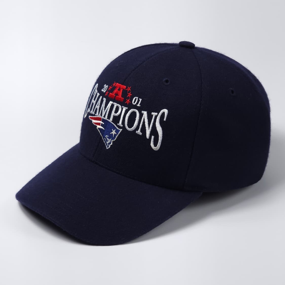 트윈스엔터프라이즈 2001 AFC 뉴잉글랜드 우승 기념 볼캡 모자 상품이미지2