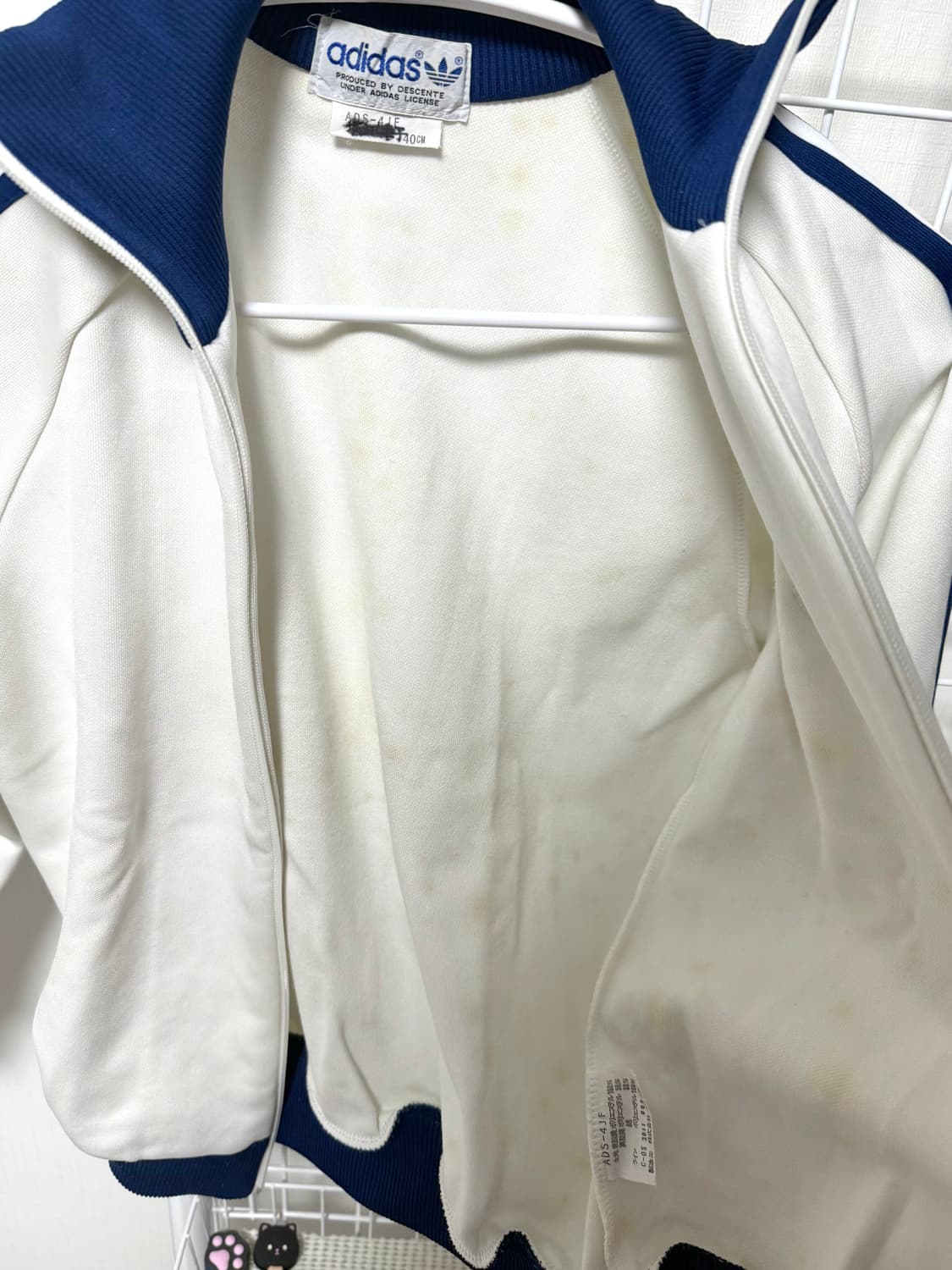 ADIDAS 80’s 아디다스 트랙탑 집업 서독제 대장급 희귀 상품이미지6