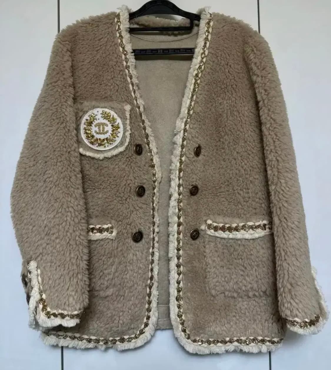 수입웰메이드 테디 베어 무스탕뽀글이자켓 상품이미지1