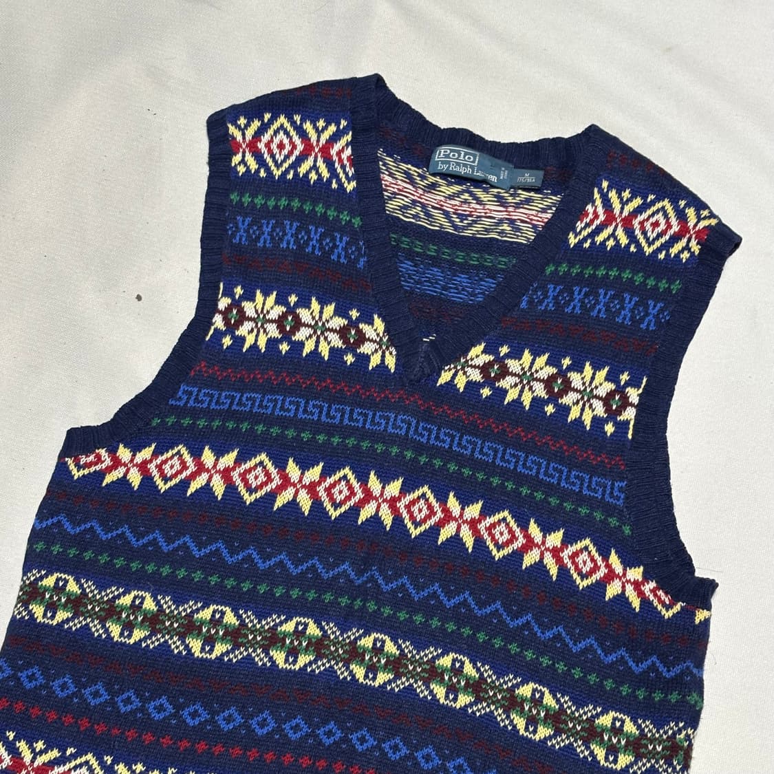 M 폴로랄프로렌 페어아일 니트 베스트 상품이미지1