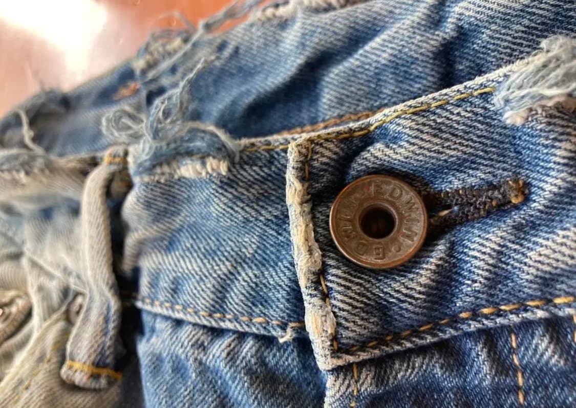 EDWIN 에드윈 505 빈티지 데님 숏 (made in japan) 상품이미지9