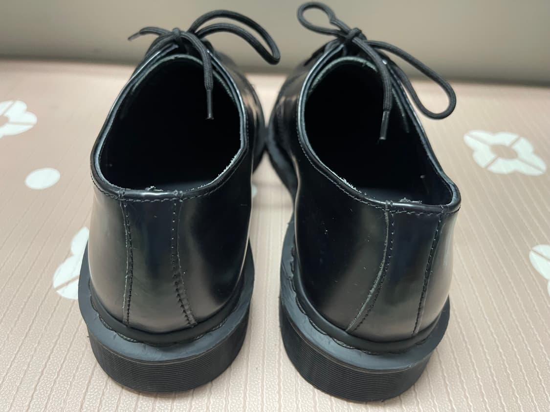 닥터마틴 모노 블랙 3홀 더비슈즈 UK10 상품이미지6
