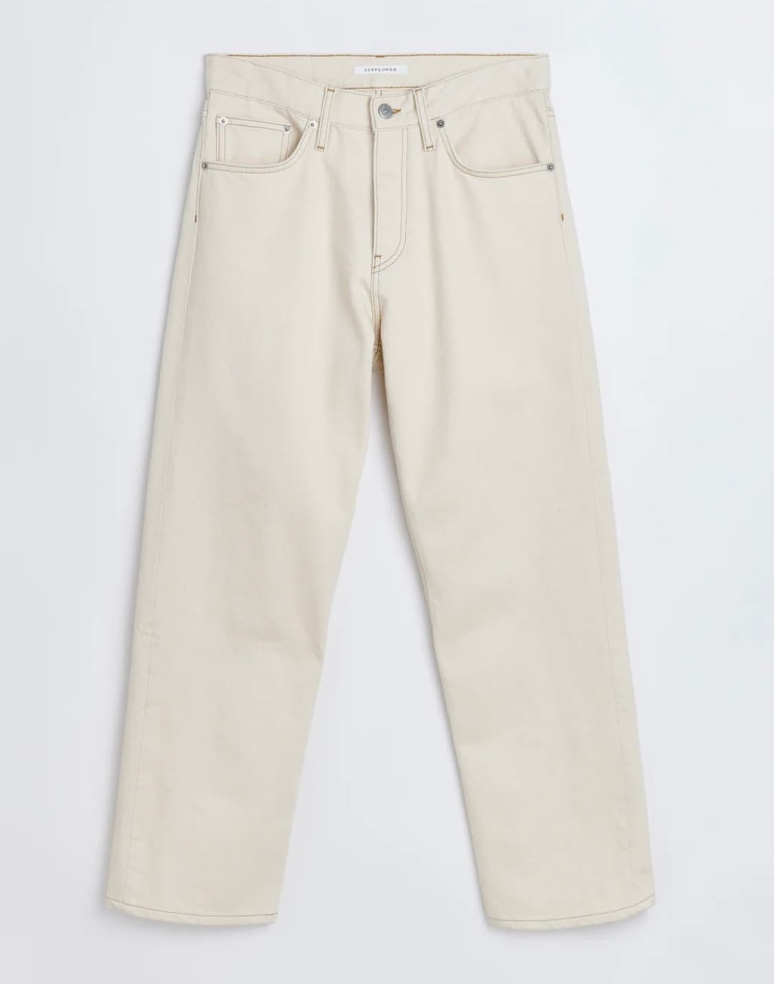 SUNFLOWER 데님 loose denim ecru  상품이미지2