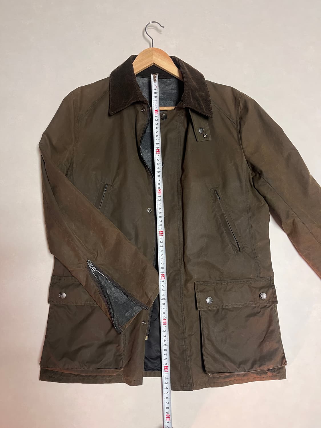 루시앙 펠라피네 Lucien Pellat-Finet 올리브 왁스 자켓 S 상품이미지8