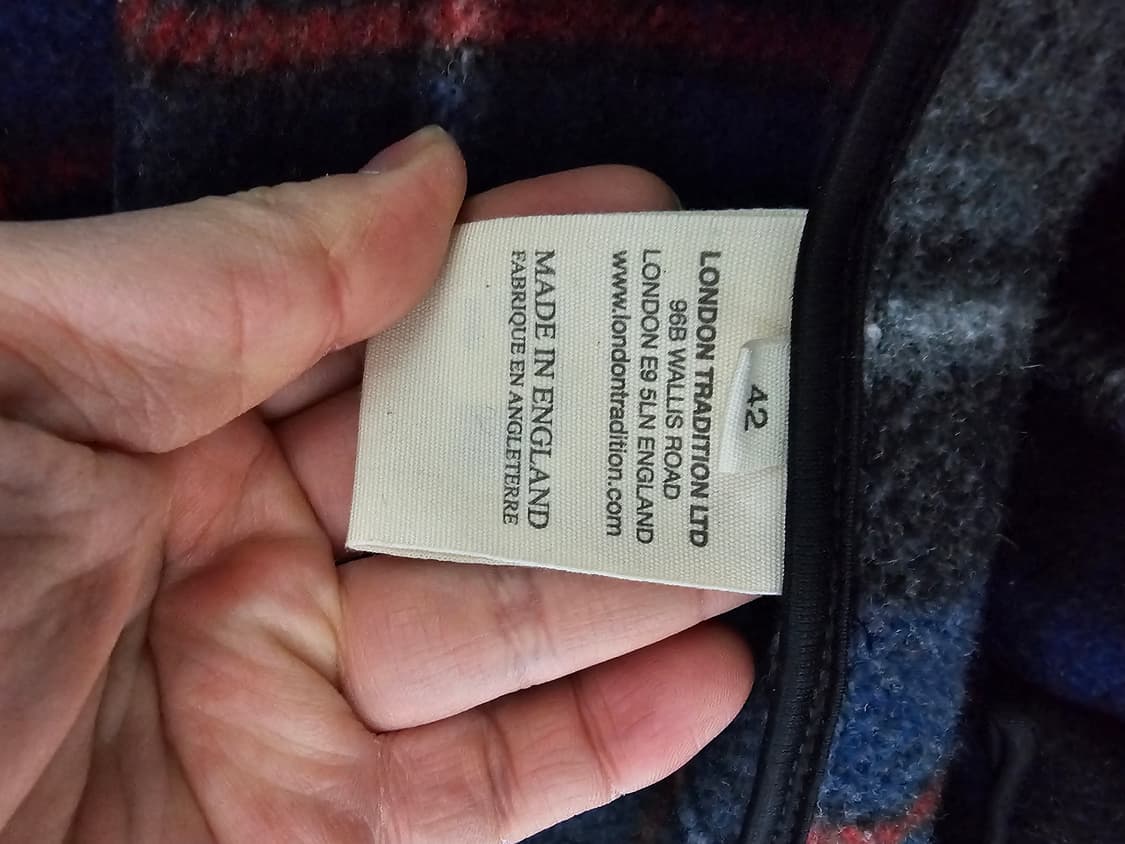 런던트레디션 더플코트 챠콜색상 42사이즈 상품이미지4