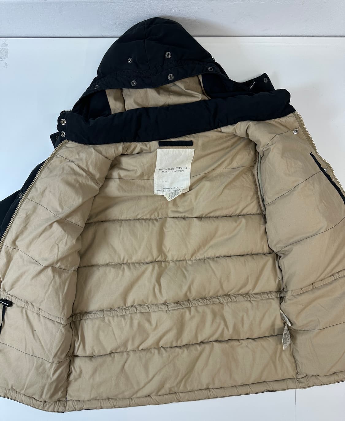 폴러 데님앤서플라이 덕다은 후드패딩 M 상품이미지4