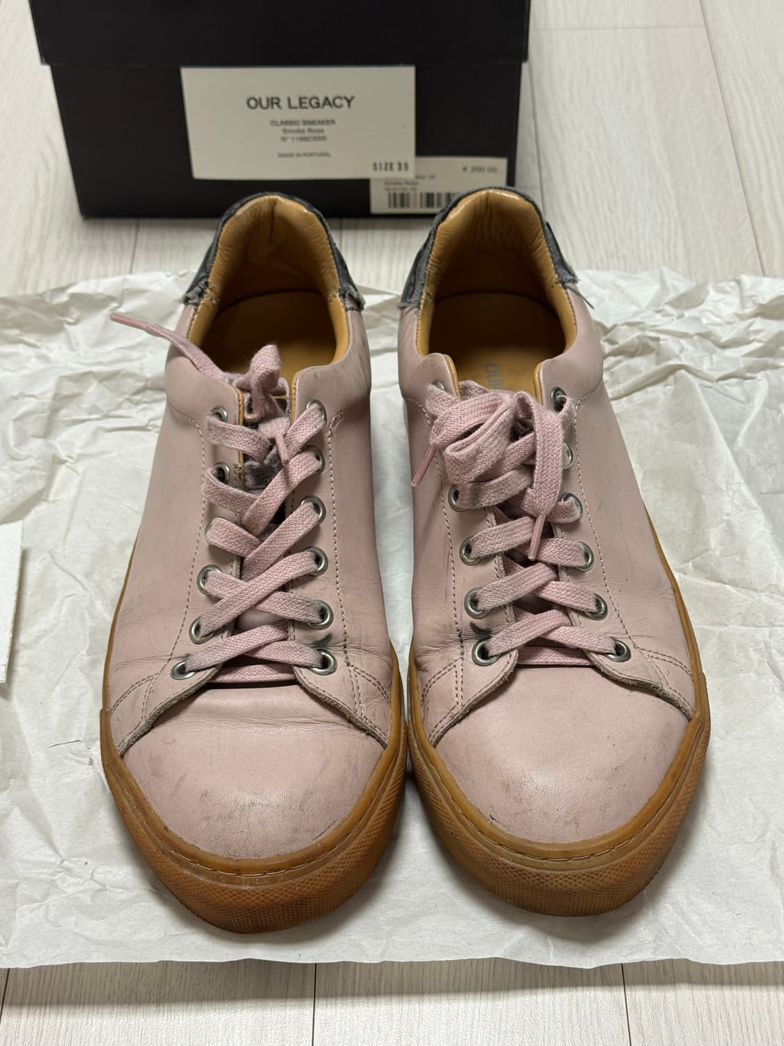 아워레가시 스니커즈 운동화 스모크 로즈 39 상품이미지6