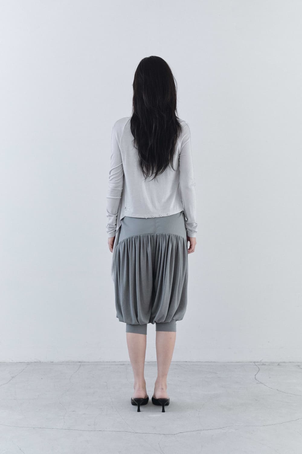 타일즈 tiles cowl neck cardigan  상품이미지4