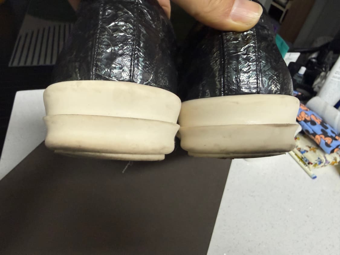 릭오웬스 다크쉐도우 라몬즈 로우 슬립온(에나멜) 상품이미지6