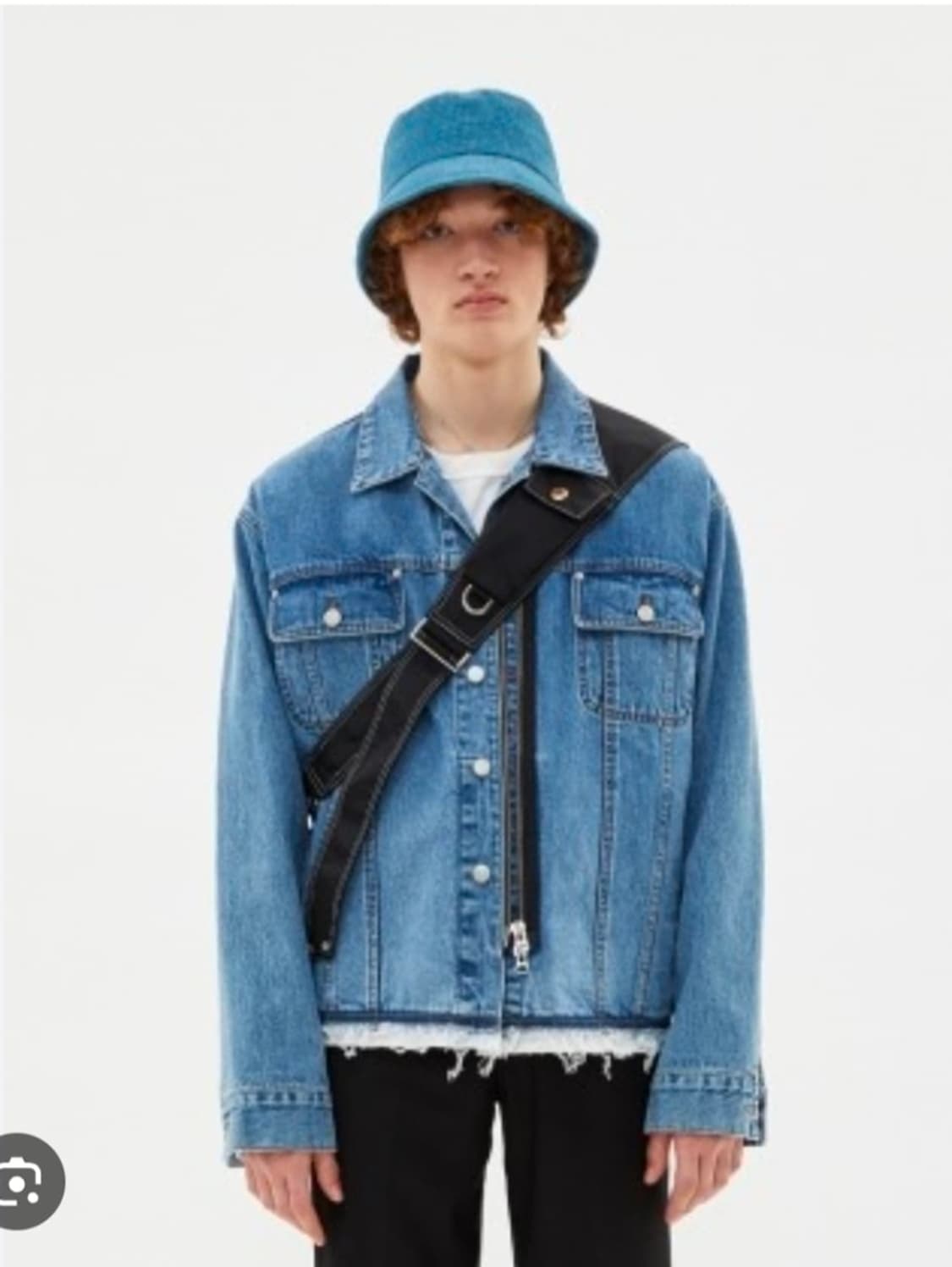 앤더슨벨 인사이드아웃 데님 자켓 M 상품이미지1