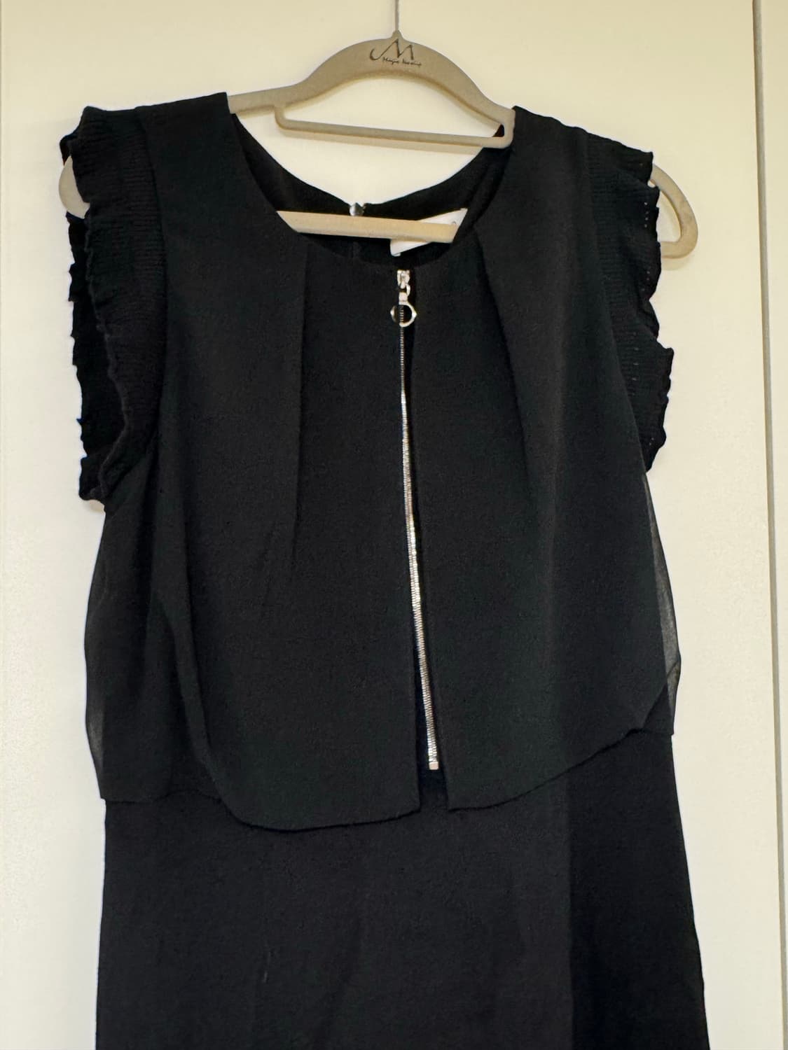 Sandro 블랙 민소매 원피스 (3) 상품이미지2