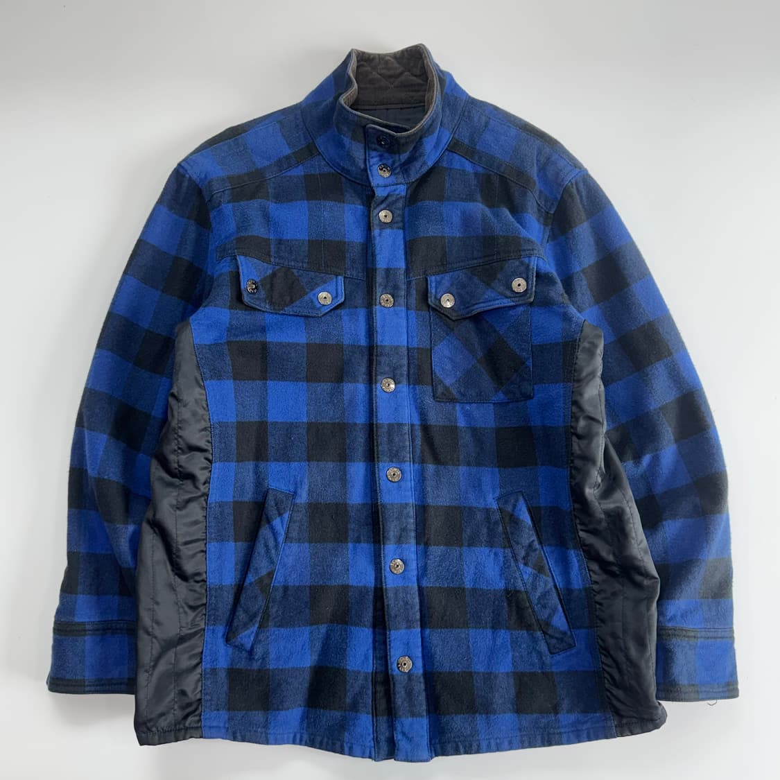 Edwin 에드윈 블루 체크 점퍼 상품이미지3