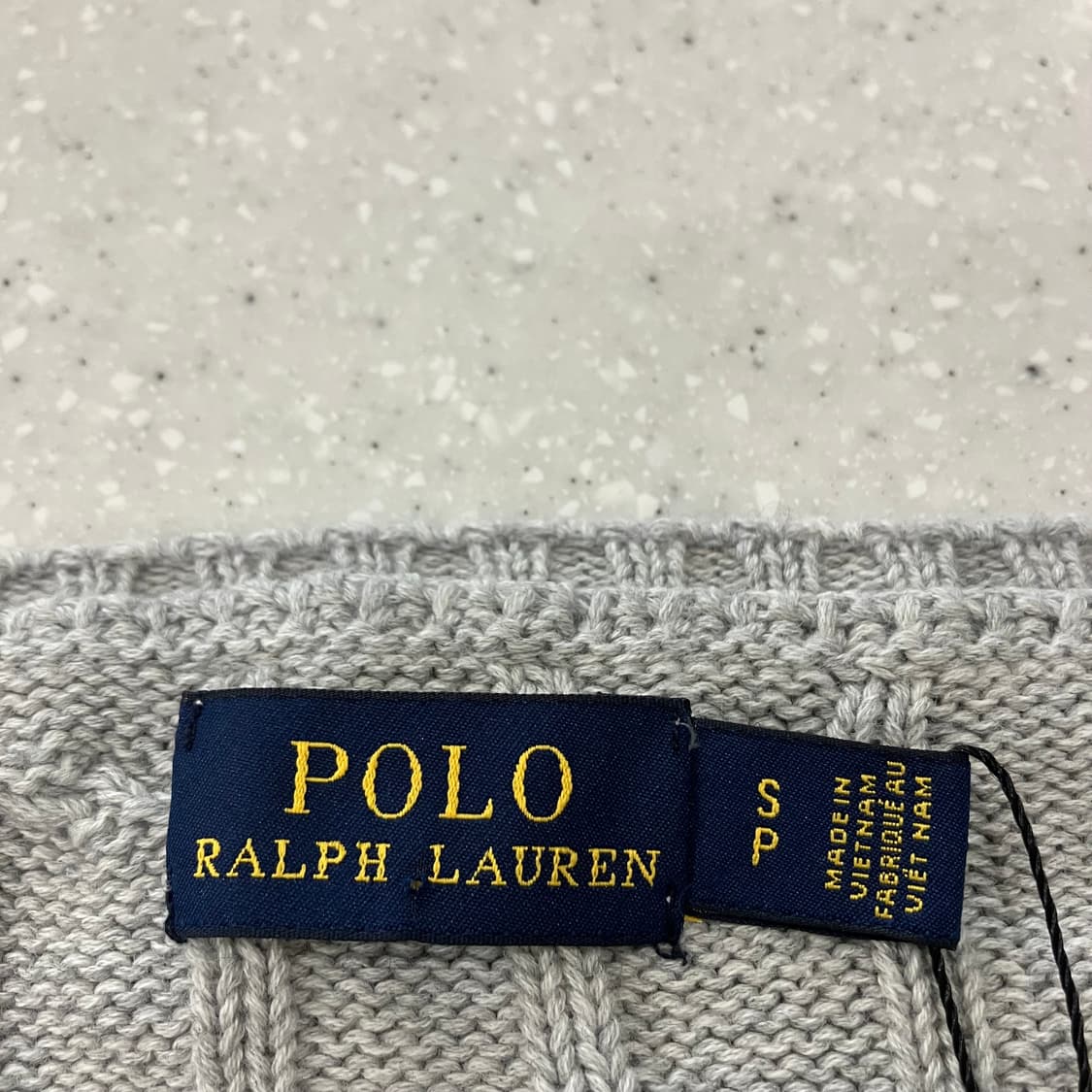 243 폴로 꽈배기 니트 브이넥 케이블 상품이미지2