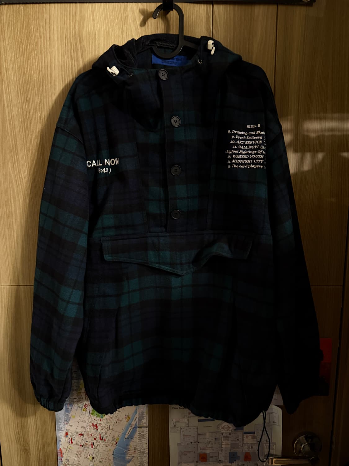 디스이즈네버댓 블랙와치 아노락 L 상품이미지1