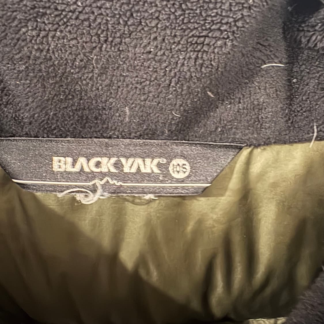 블랙야크 B 제로 경량 구스패딩 105 카키 상품이미지6