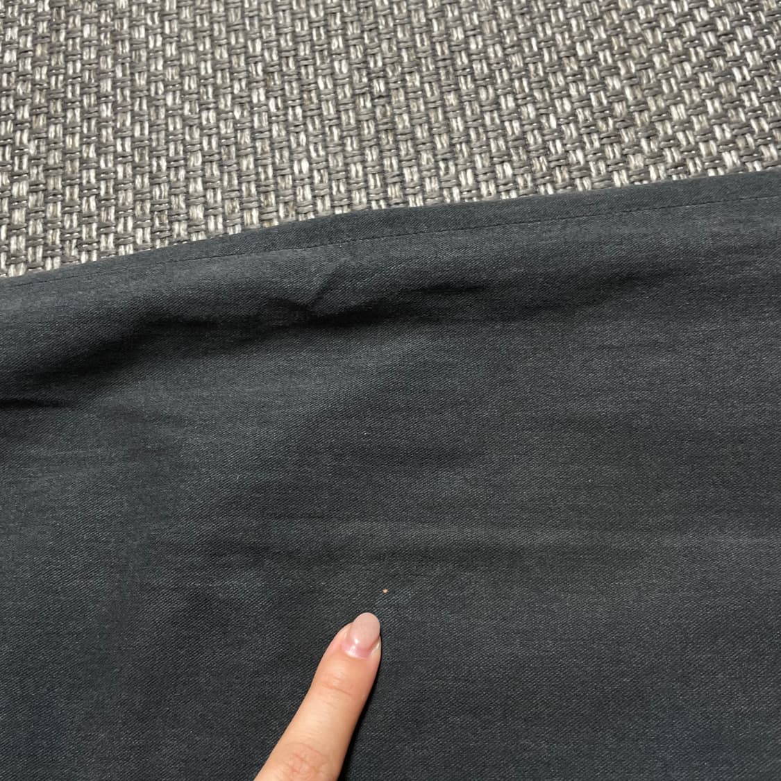 (32) 카스텔바작 차콜블랙 백로고 포인트 코튼 팬츠 상품이미지6