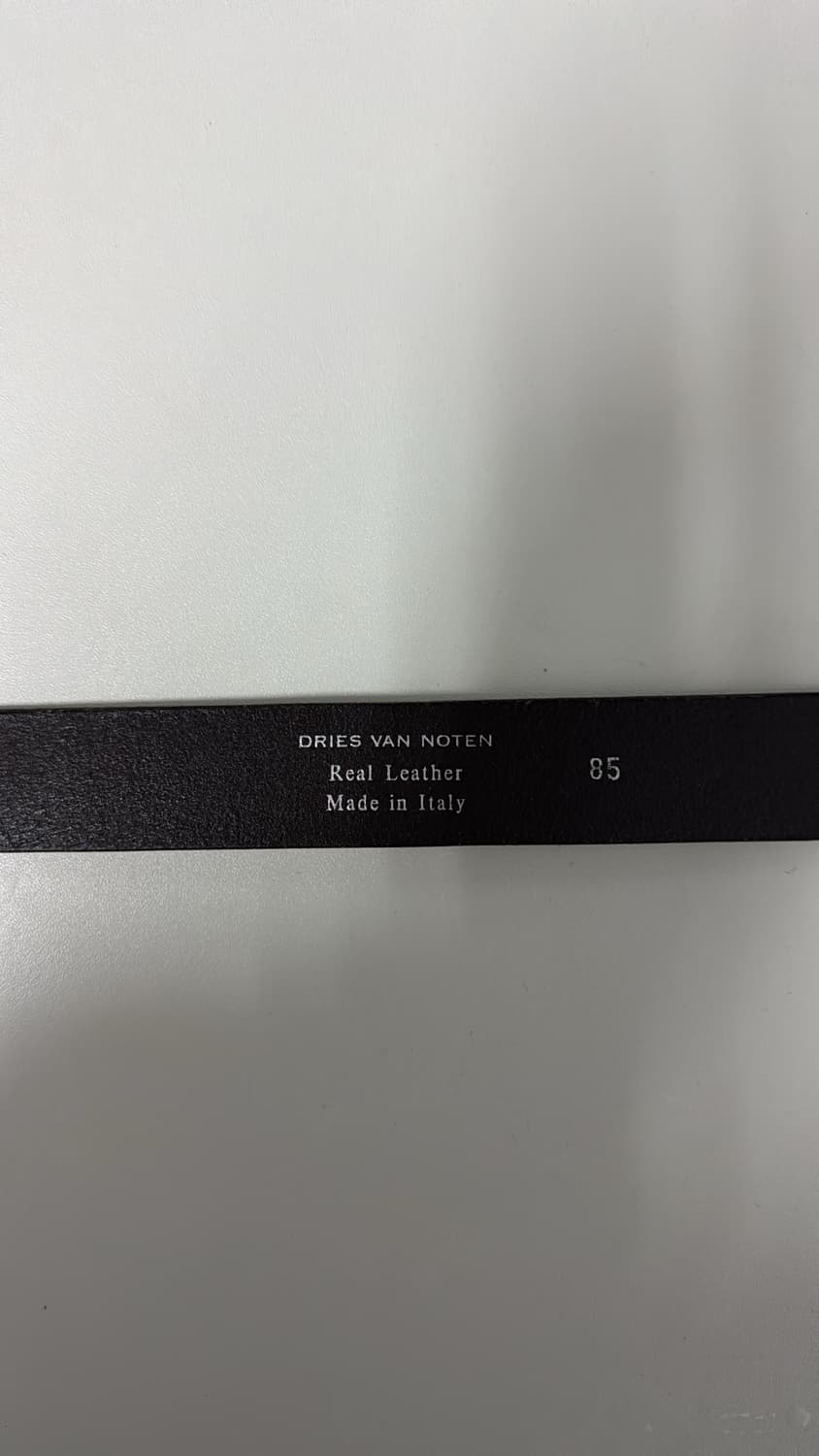 00s 드리스반노튼 아카이브 레더 벨트 상품이미지4