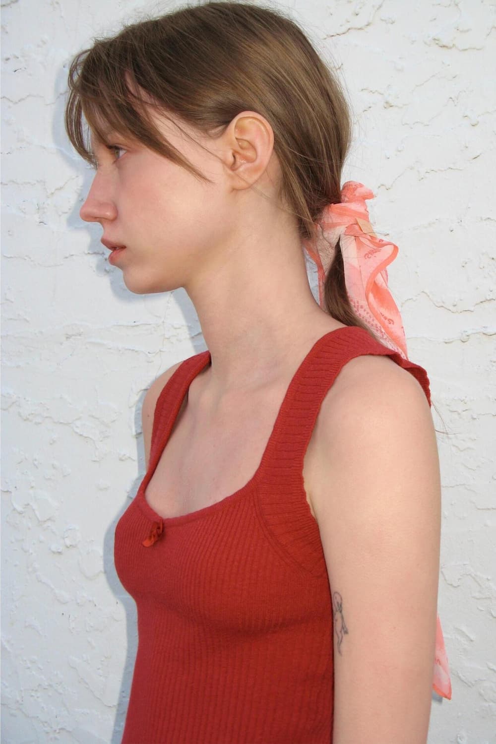 시눈 Scallop Punching Knit Sleeveless 상품이미지3