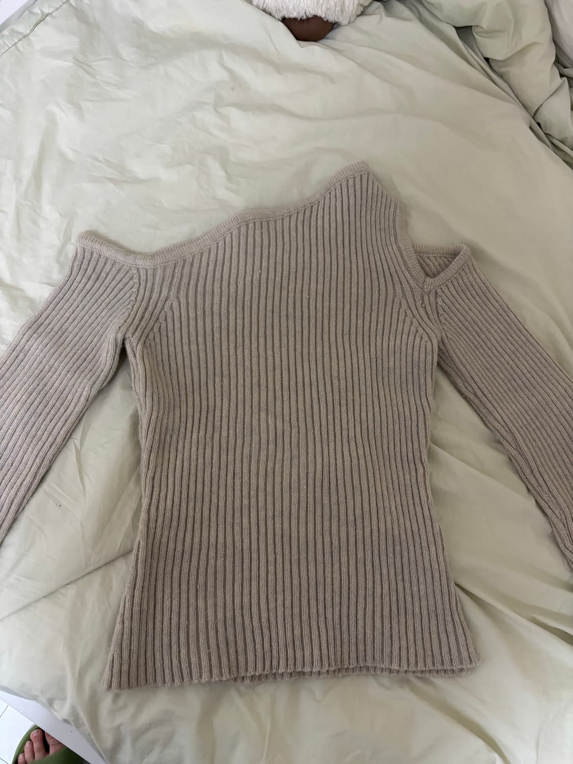 모카베이지 오프숄더 상품이미지1