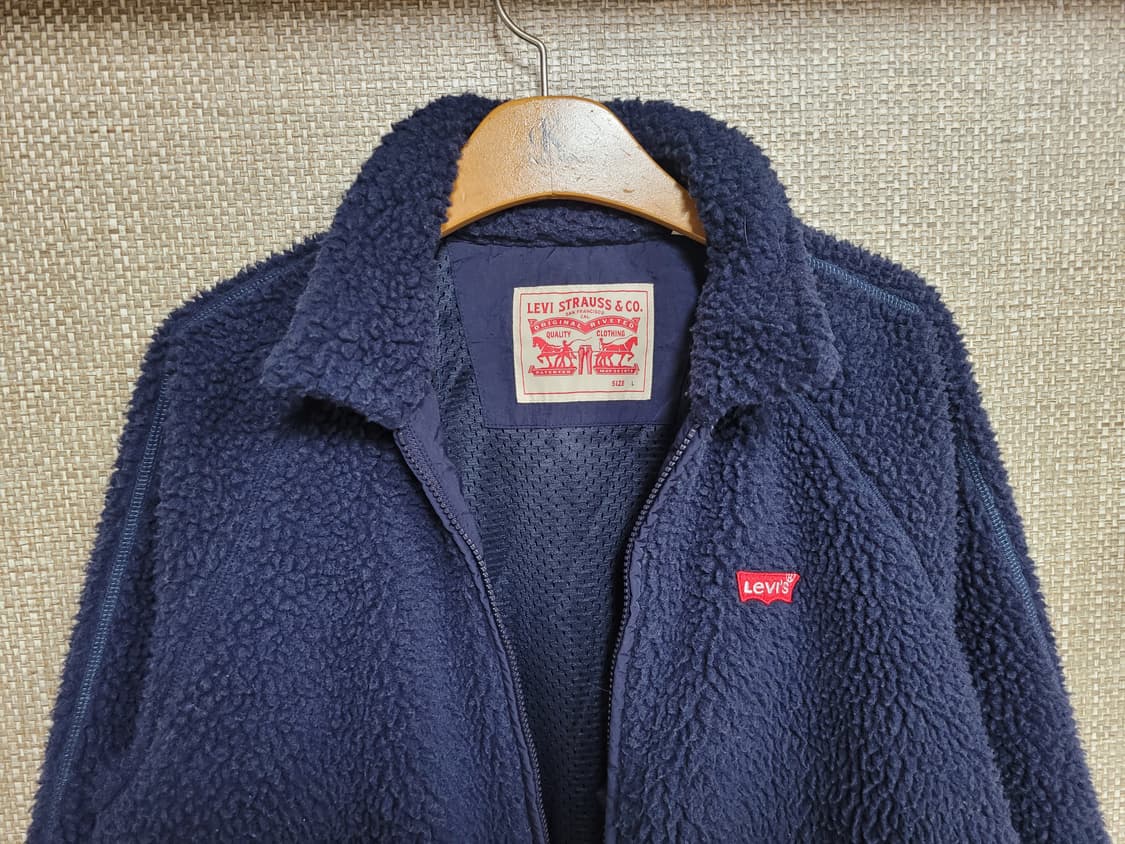 L 105사이즈 리바이스 플리스 자켓 뽀글이 상품이미지2