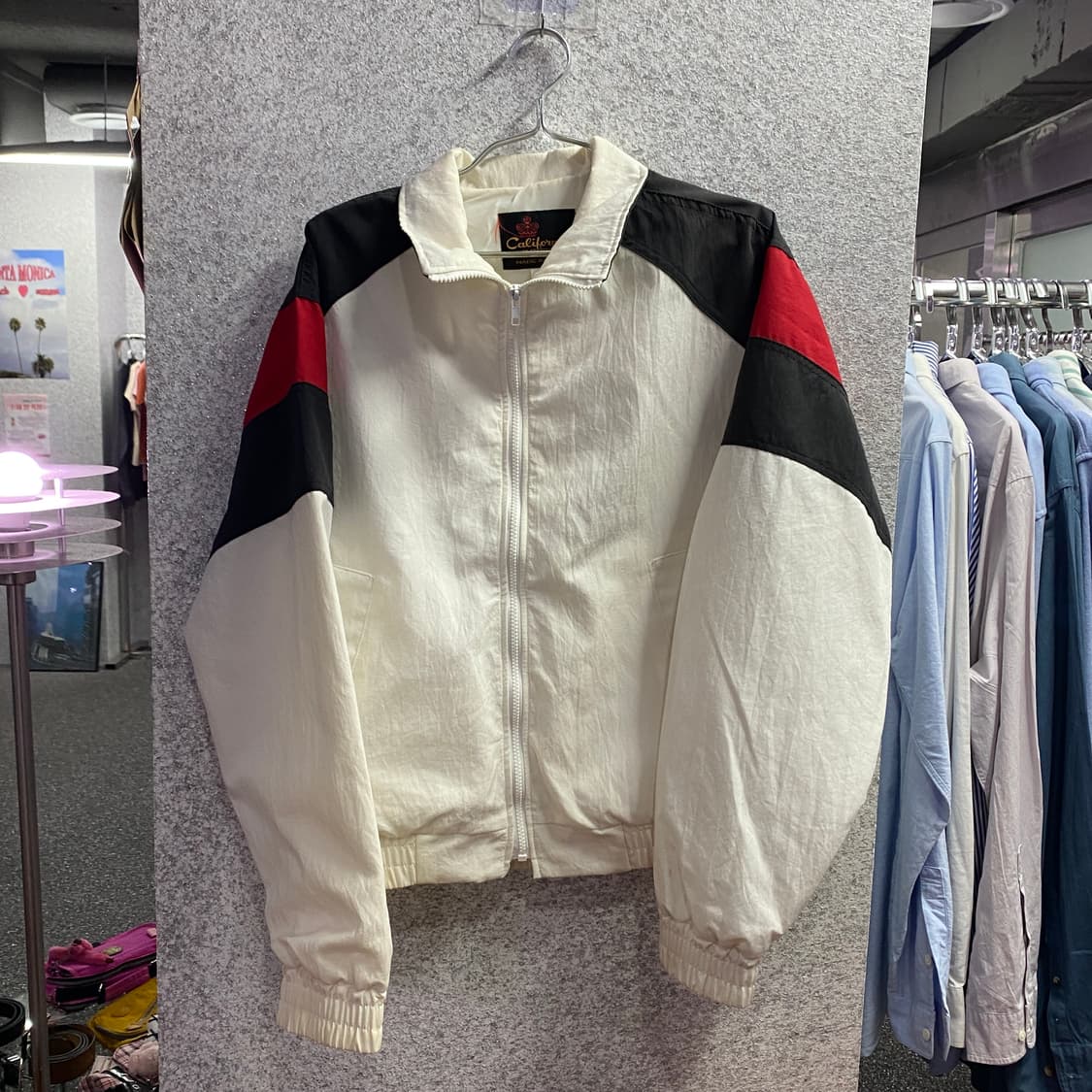 캘리포니아 빈티지 볼링핀 바람막이 b3379 상품이미지2