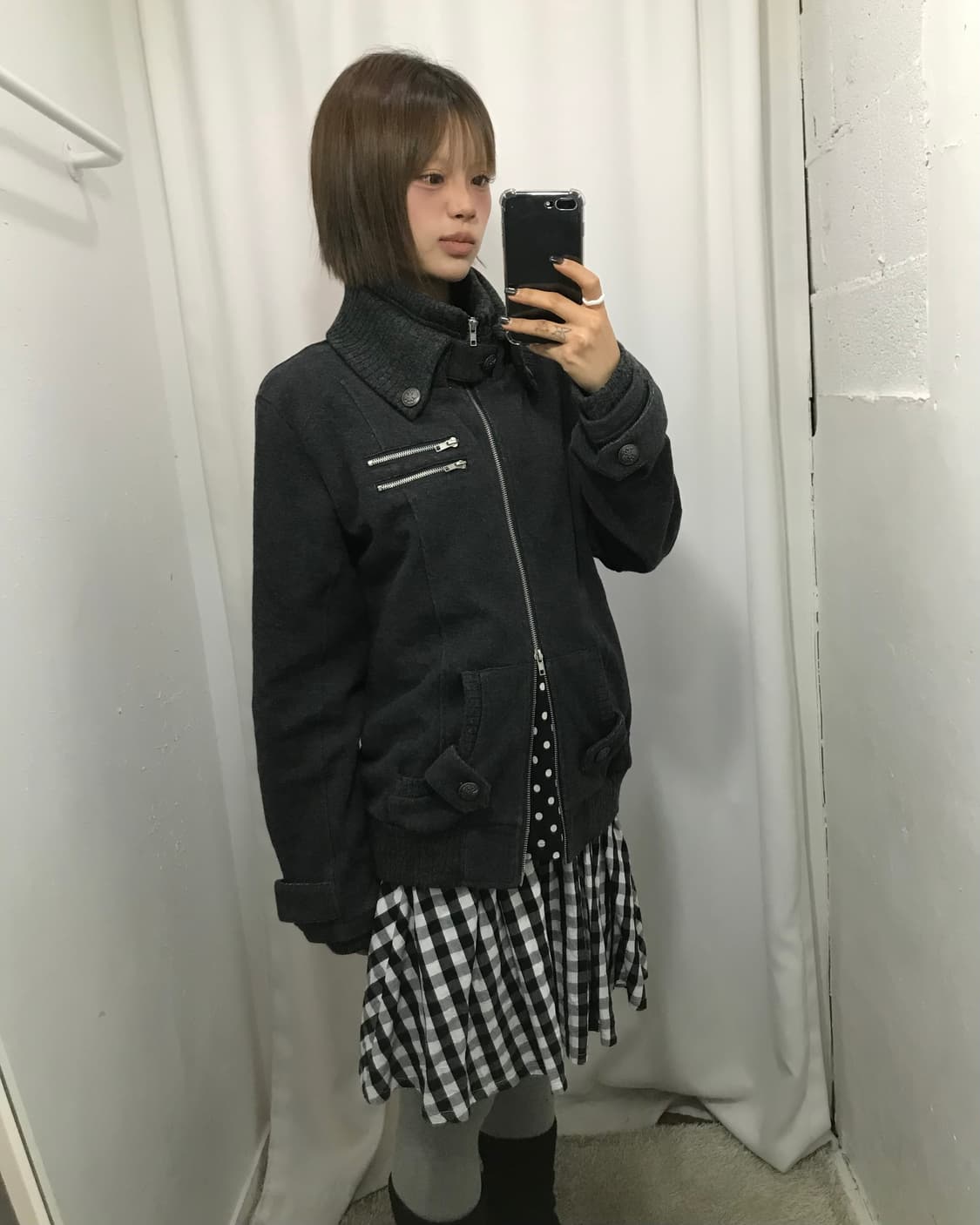 No. 차콜 집업 코디 Set 상품이미지1