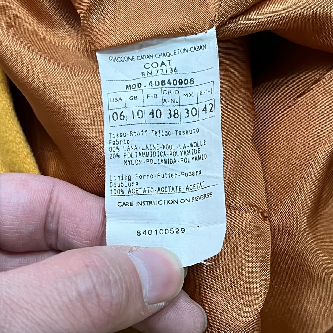  막스앤코 싱글 숏코트 y14516 상품이미지7