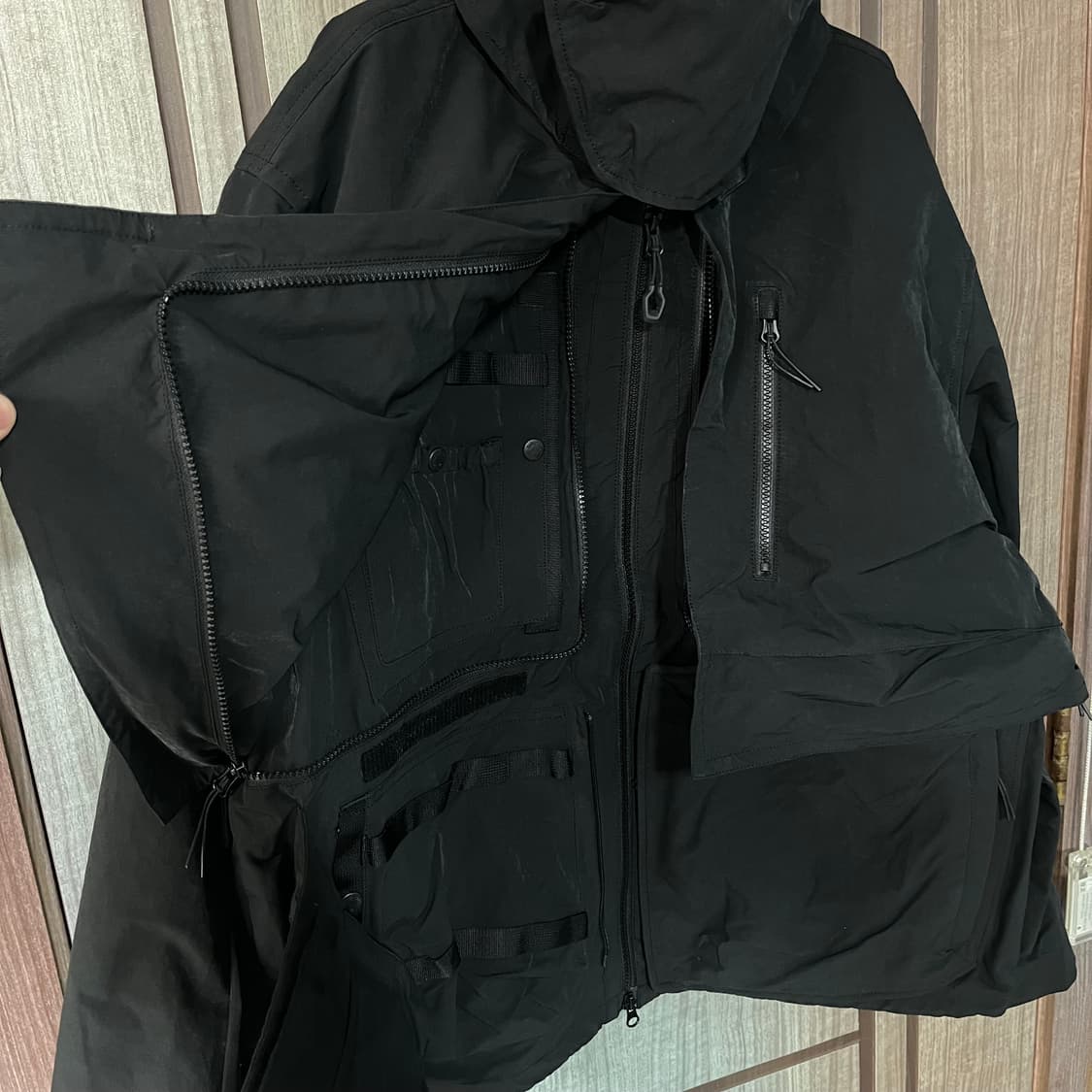 새상품(XXL)밥캣 제트 하드쉘 유틸리티 자켓 블랙 상품이미지7