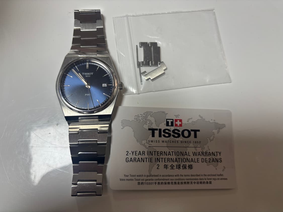 티쏘 prx 40mm 청판 상품이미지1
