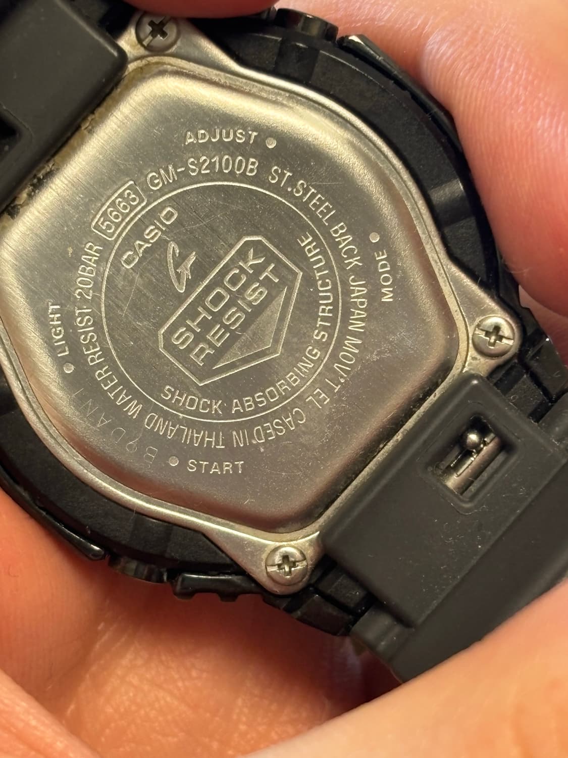 지샥 g-shock GM-S2100B-8ADR 상품이미지3