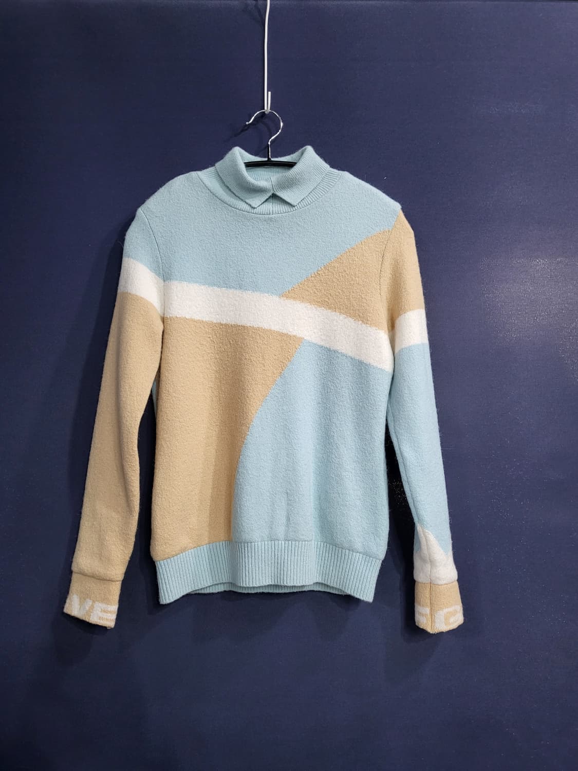 와이앵글 방풍 골프니트 상품이미지1