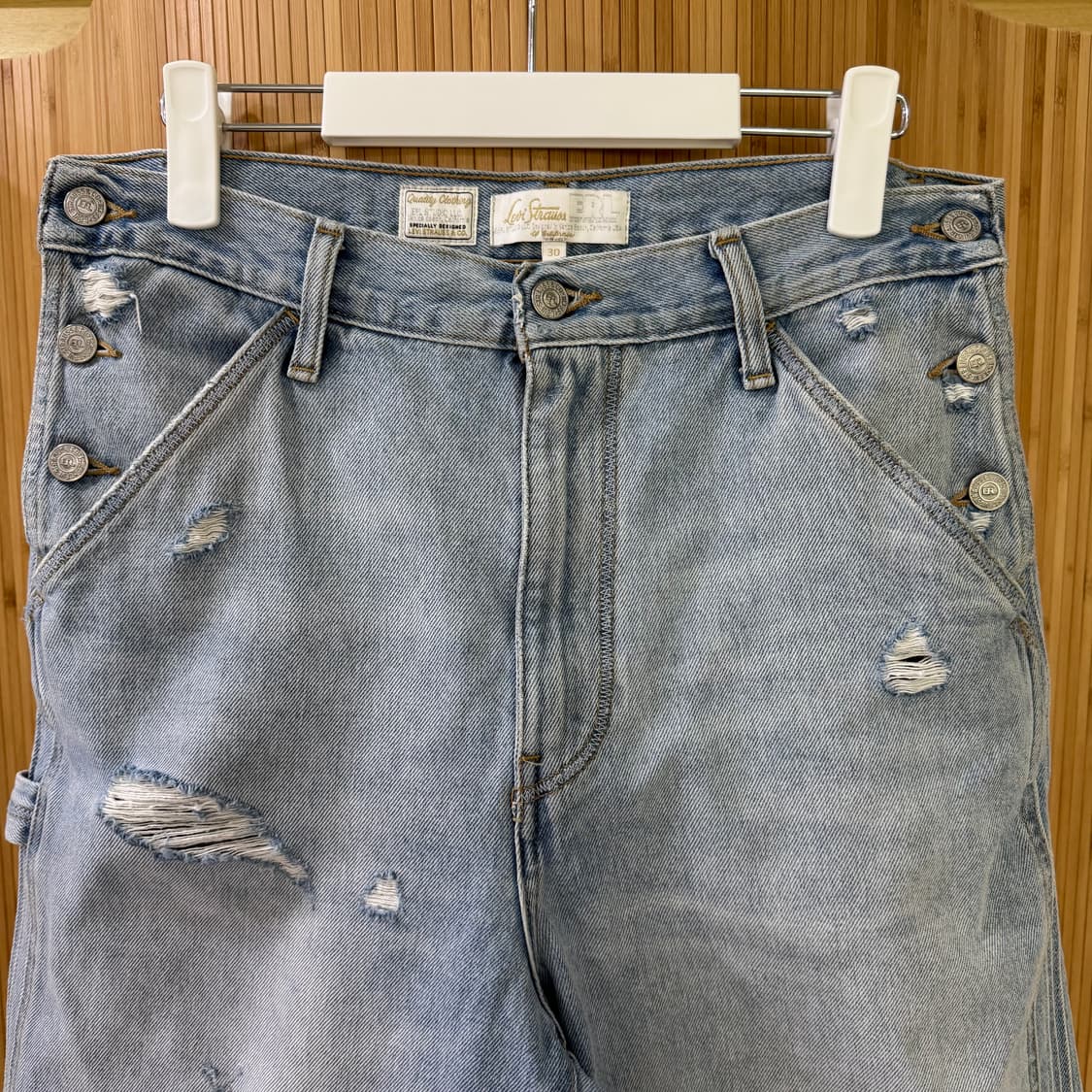 ERL x Levis 리바이스 데님 쇼츠 30 상품이미지2