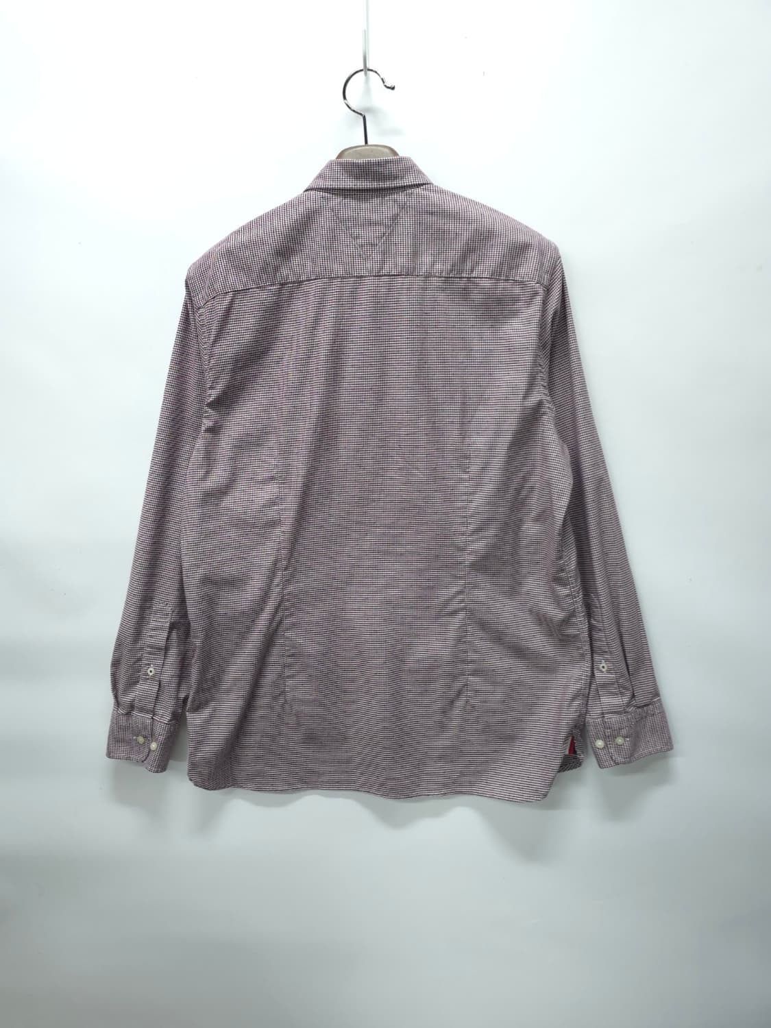 타미힐피거 THFLEX 슬림핏 체크 셔츠 (110) 상품이미지9