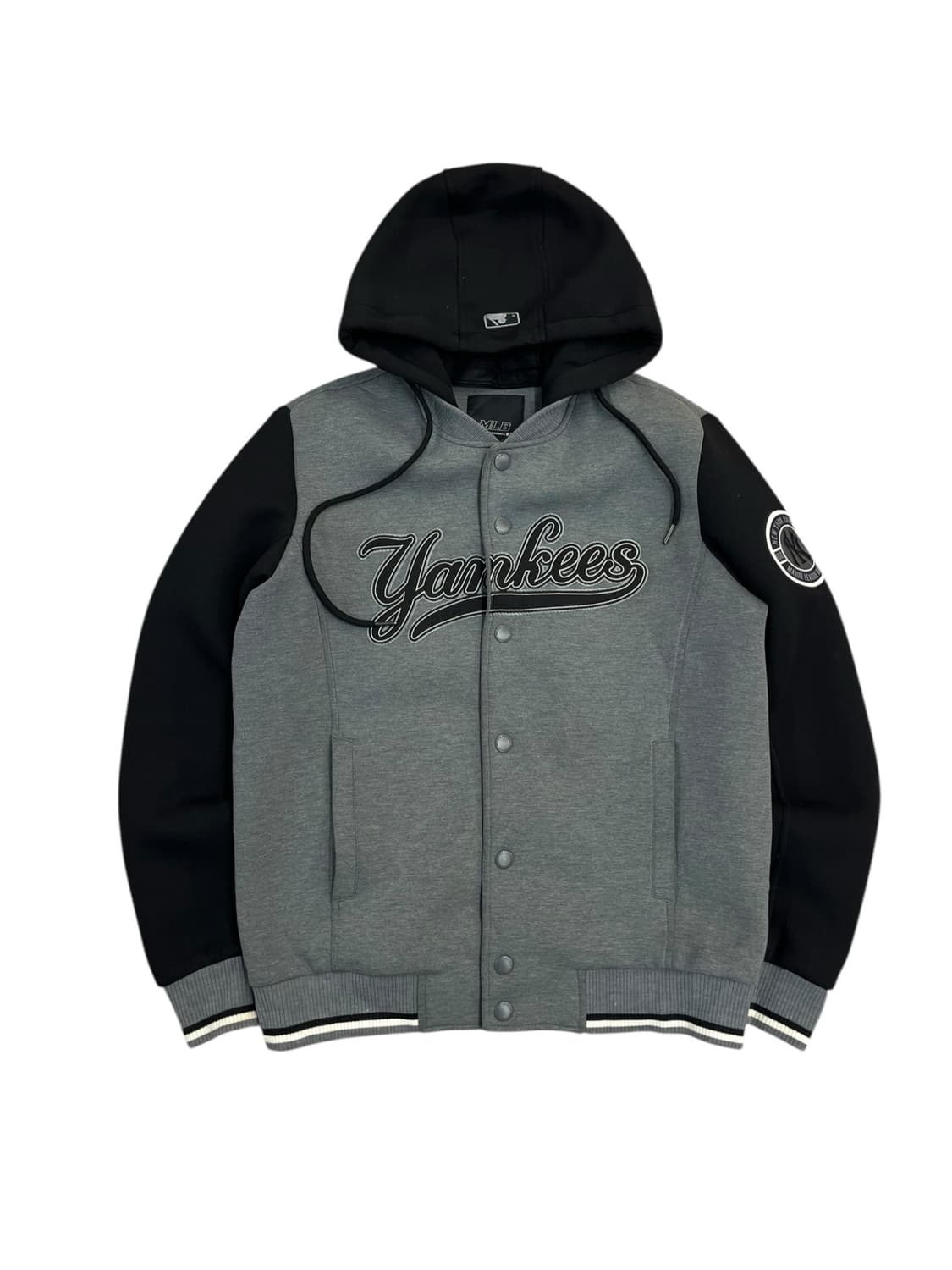 엠엘비 양키스 후드 바시티 자켓 그레이 100 #csz2631 상품이미지3