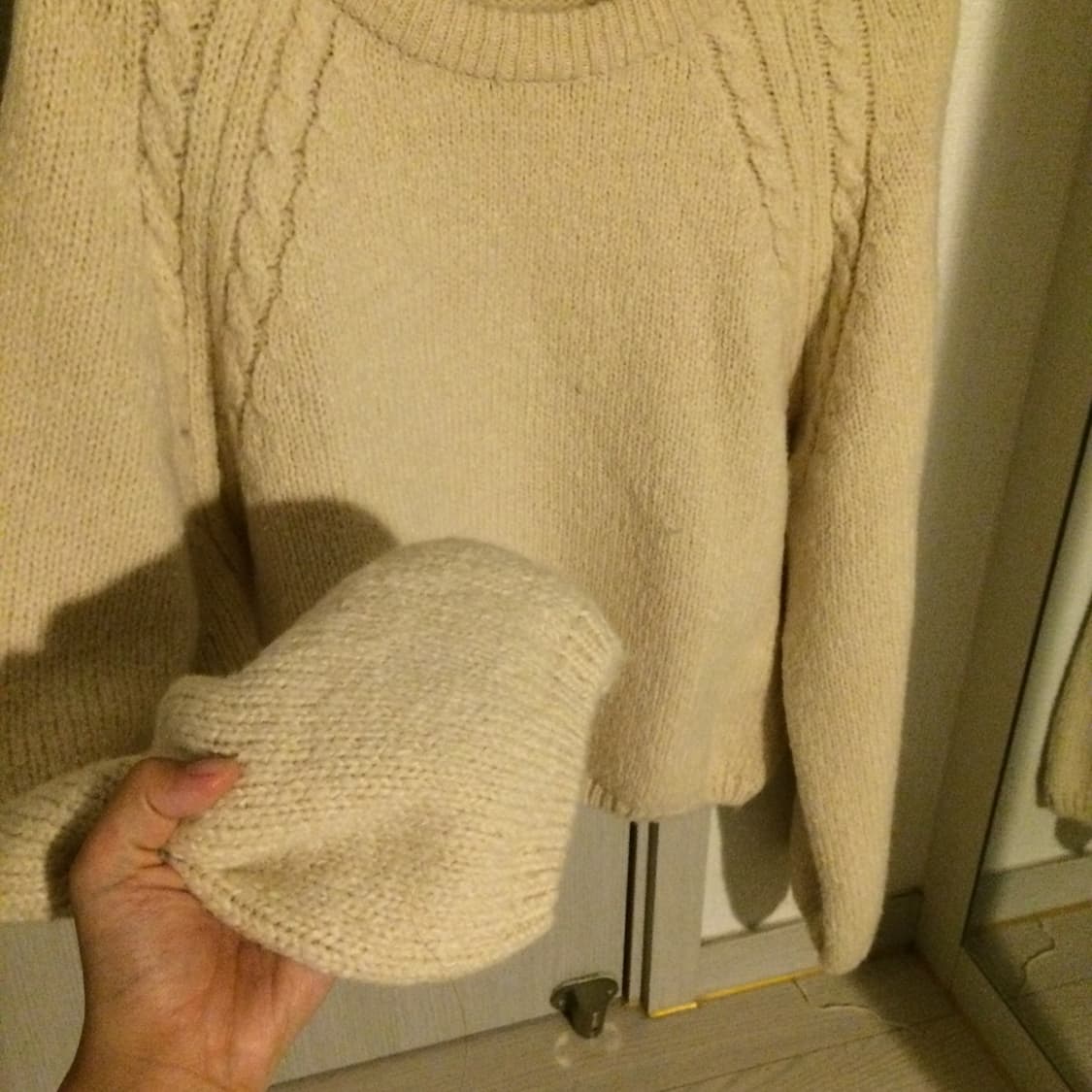 빈티지 아이보리 니트 상품이미지8