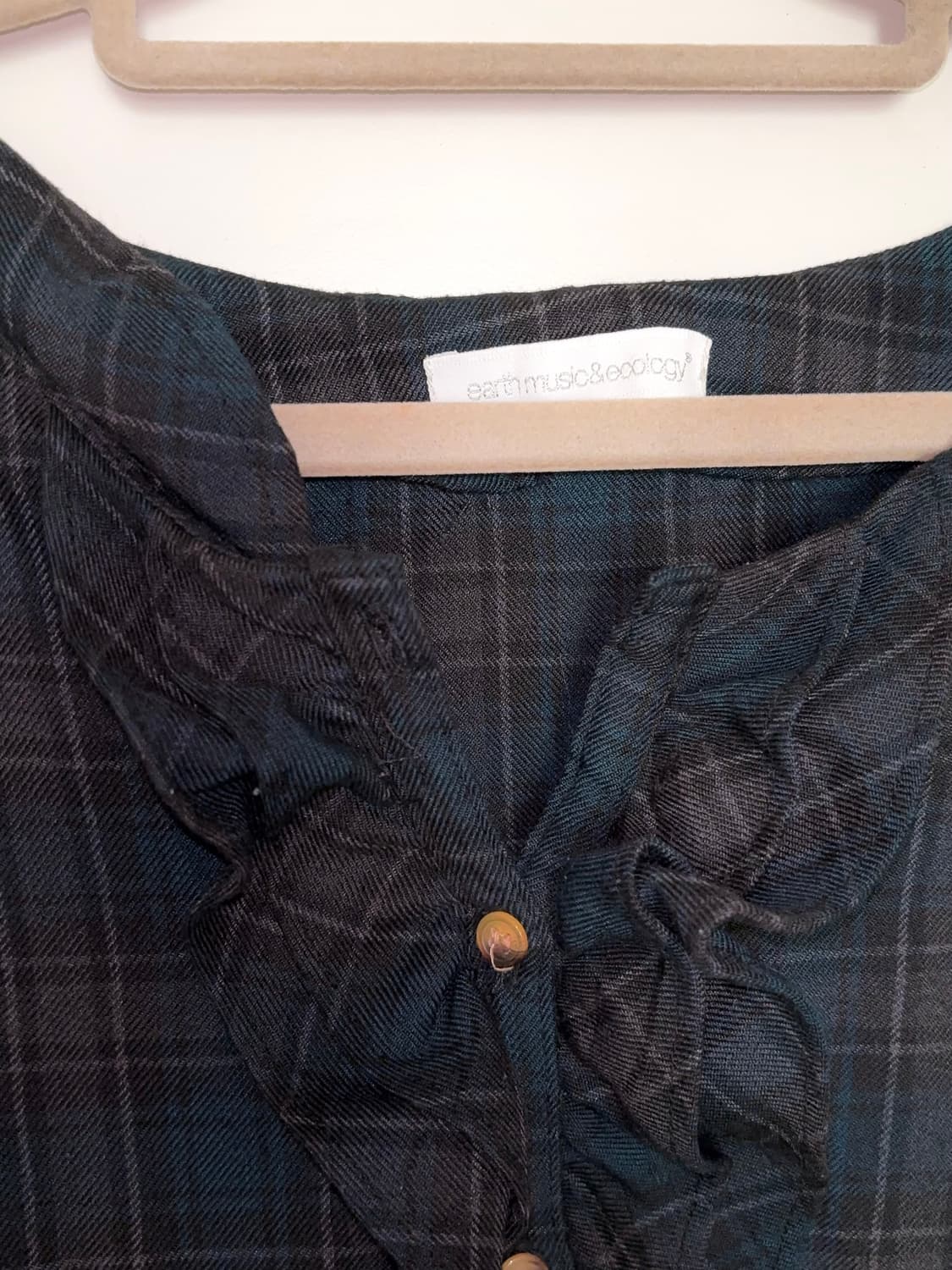 earth music&ecology 어스뮤직 모리걸 체크 원피스 상품이미지4