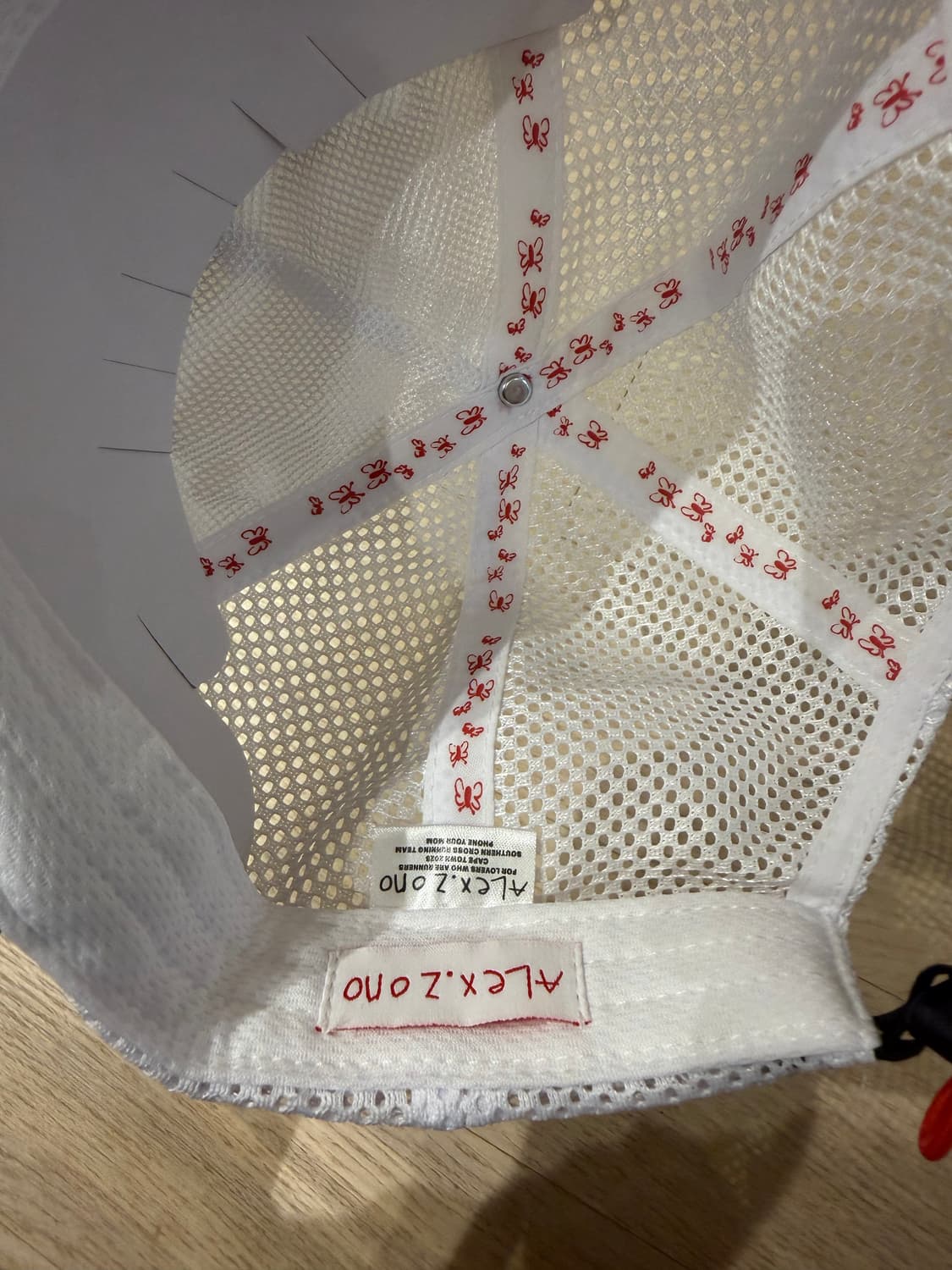 (OS) 알렉스조노 헤이 아이엠 러닝 오버 히어 트러커 캡 모자 상품이미지5