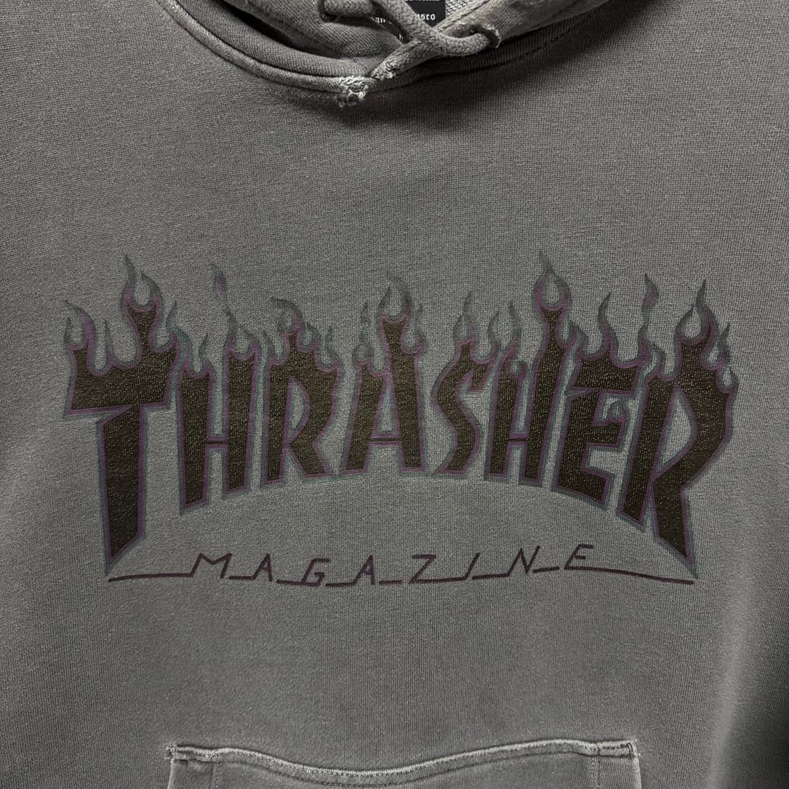 트레셔 피그먼트 그런지 후디 상품이미지4