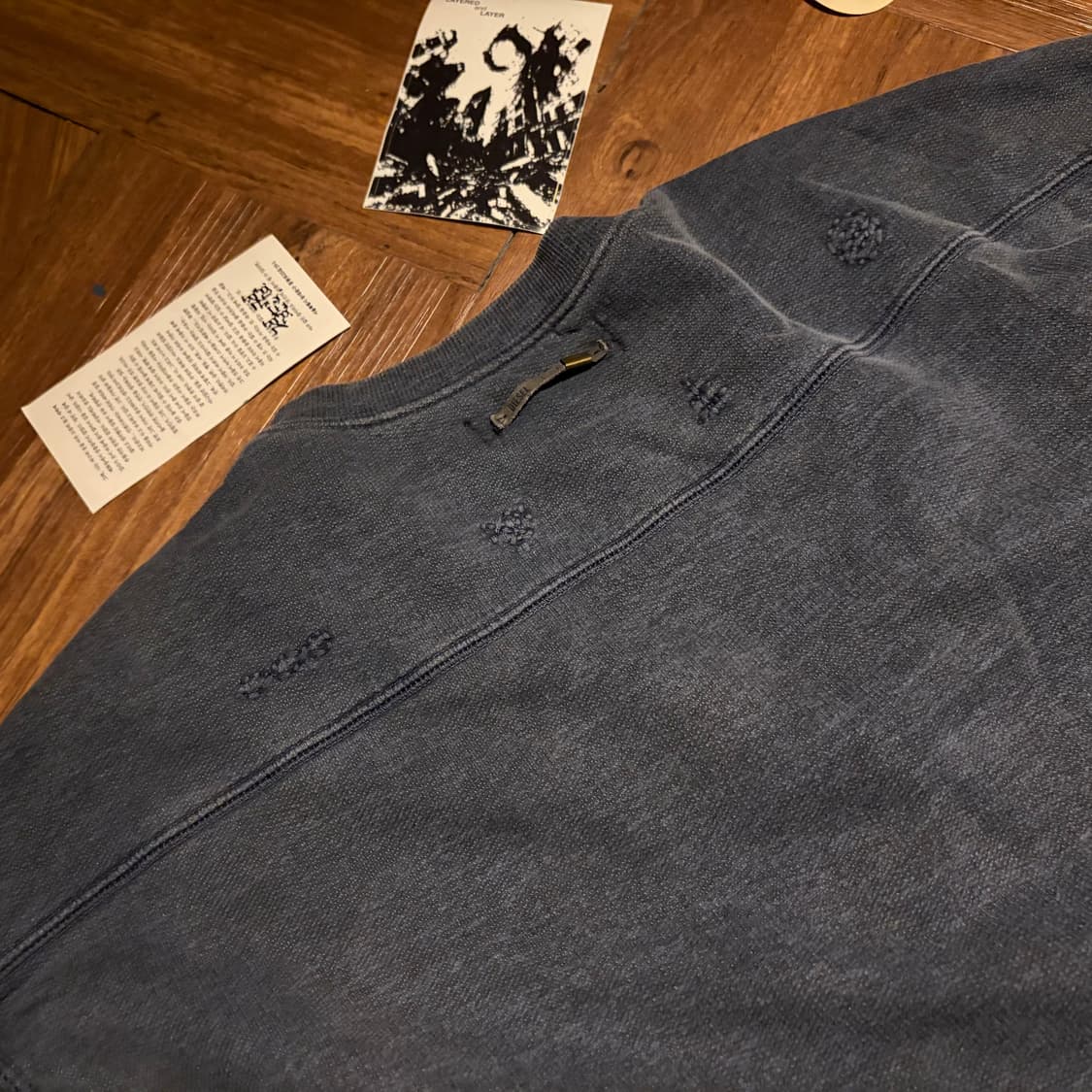 Diesel x edun neck lampo sweat shirt 상품이미지7