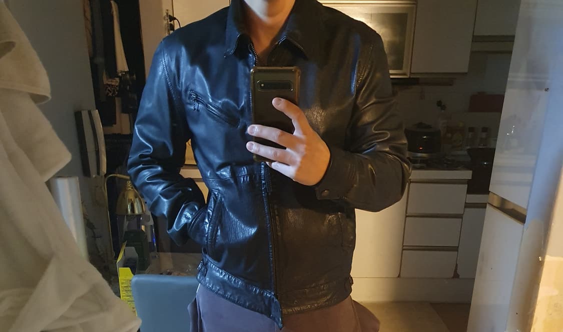 착샷* LEVIS 리바이스 오버핏 염소가죽 자켓)95 상품이미지2